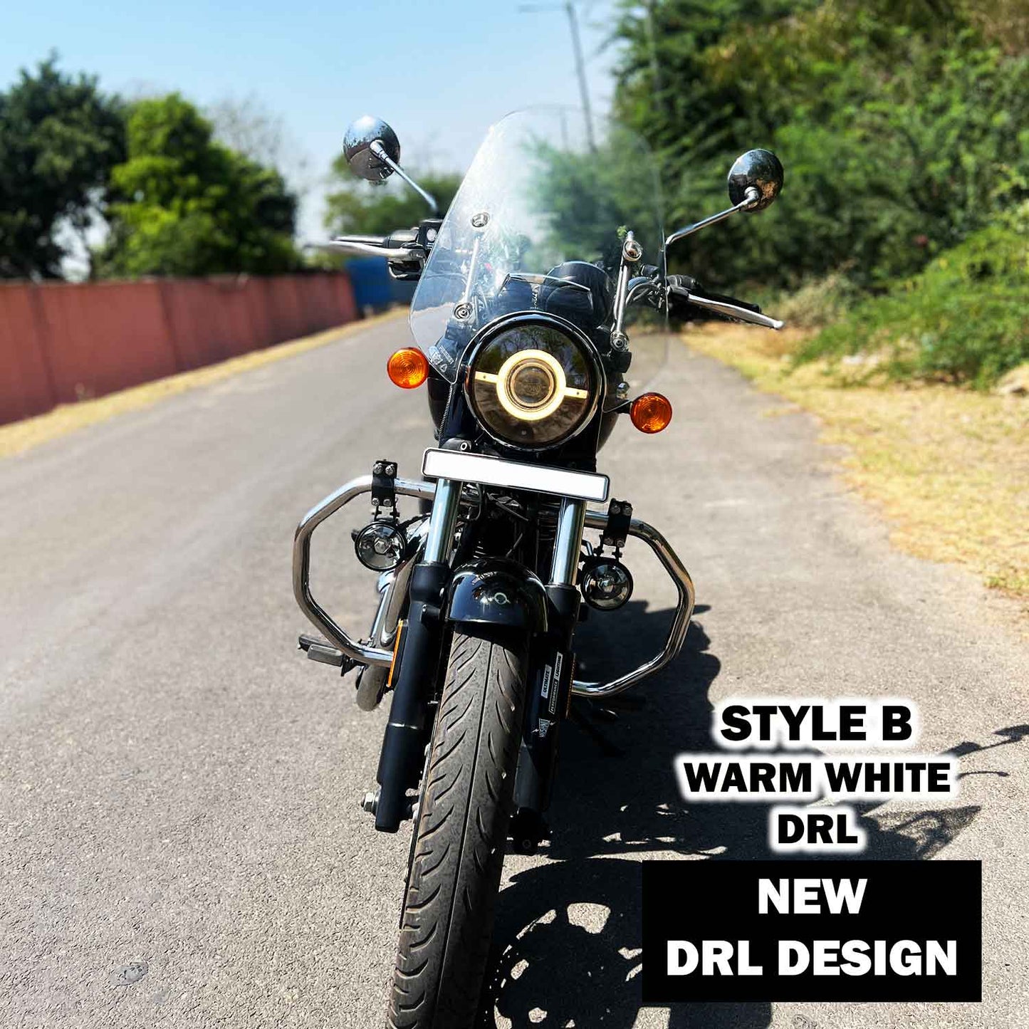 Vaishnu Touring Headlights for Royal Enfield Meteor 350