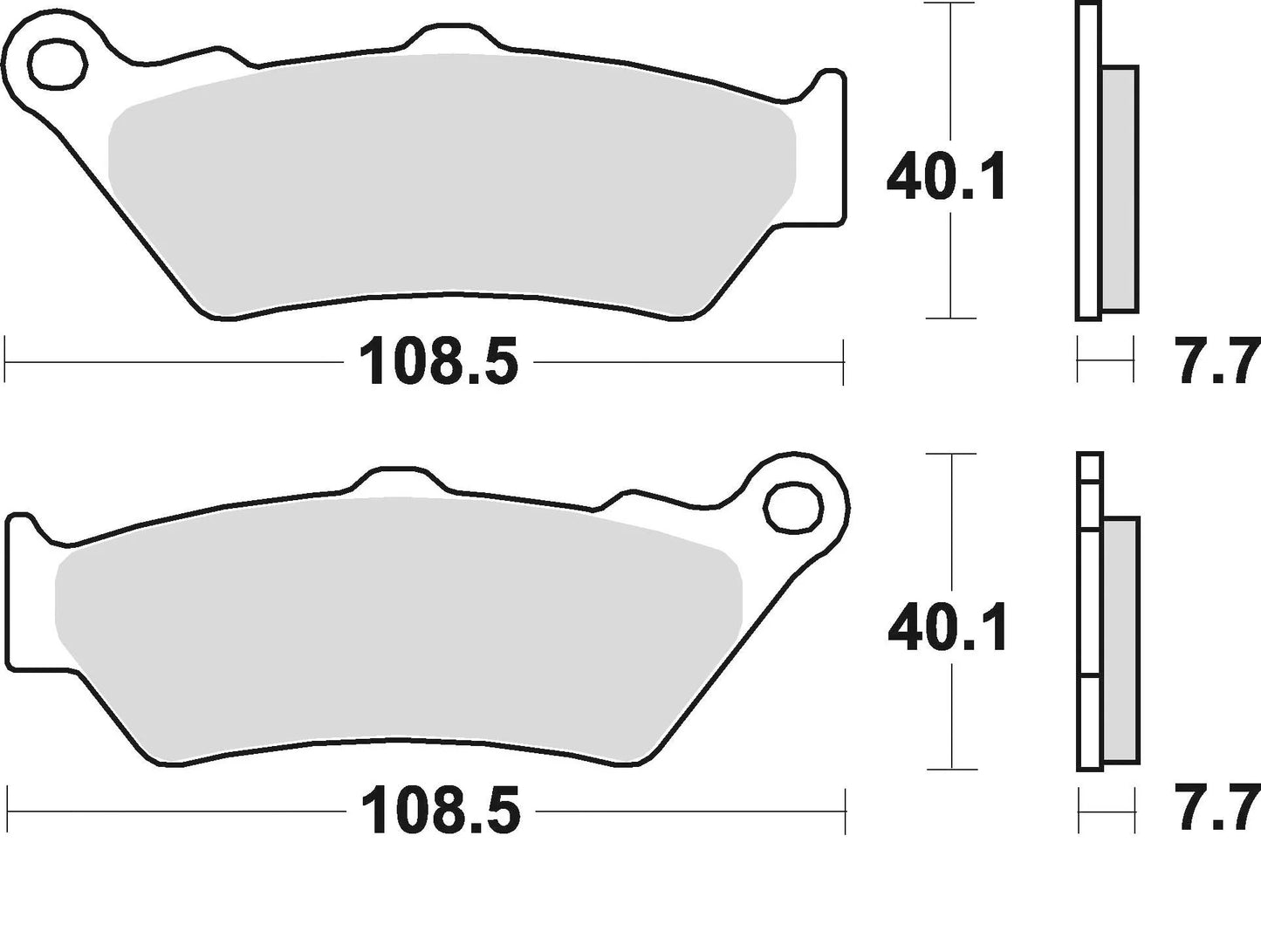 BRAKING BMW R 1200 GS ADVENTURE ABS|1200|2015 - 2017|REAR - L