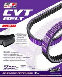 UMA Racing CVT Belting (Yamaha Aerox 155) - 02BT0001