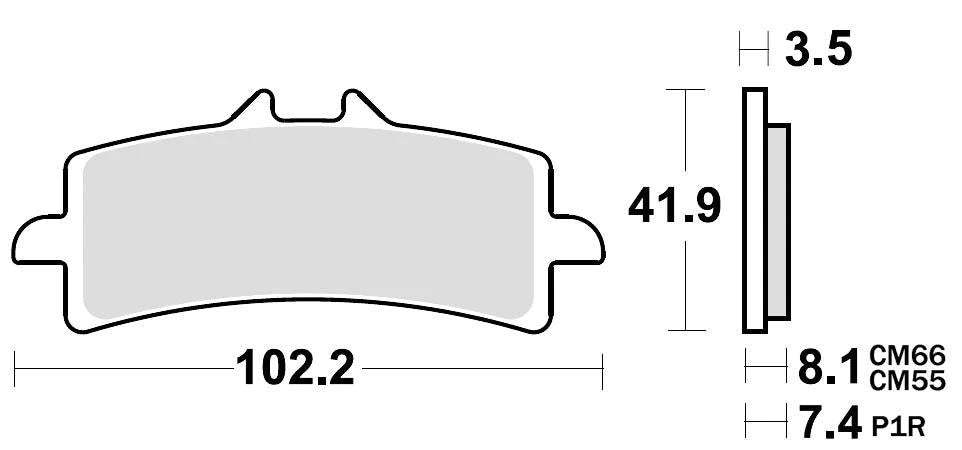 BRAKING BMW HP4|1000|2013 - 2014|FRONT - BOTH