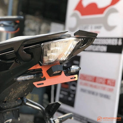 Motoaggrandize Tail Tidy/ Fender Eliminator Compact for KTM Duke 125/ 200/ 250/ 390 (Gen 2)