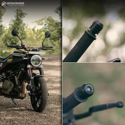 Motoaggrandize Bar End Sliders for Husqvarna Vitpilen | Svartpilen