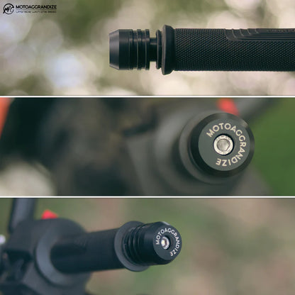 Motoaggrandize Bar End Sliders for Husqvarna Vitpilen | Svartpilen