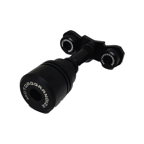 Motoaggrandize Frame sliders | Crash Protectors for Bajaj NS 200 [Black]