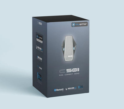 Bluarmor C50 Plus Helmet Bluetooth Intercom System