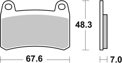 BREMBO 07GR83SA BRAKE PADS