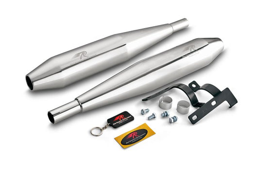 Red Rooster Performance Celesta Pro Polish Exhaust for Jawa