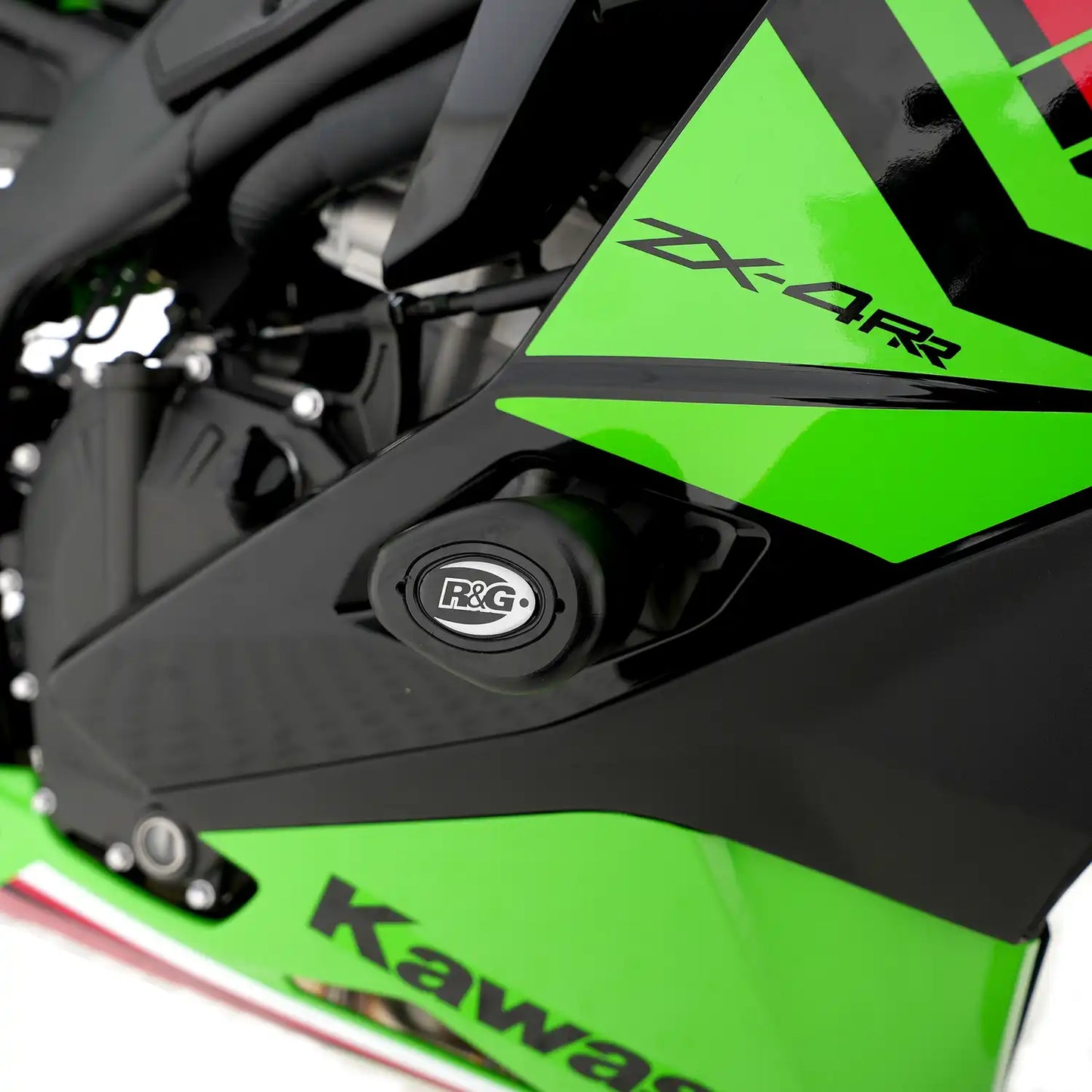 R&G Aero Style Crash Protectors for Kawasaki ZX25R & ZX4R/RR/SE - CP0504