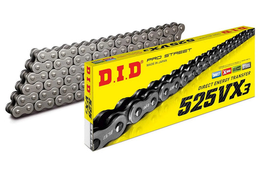 DID Chains → 525 Pitch x 108 links (VX3)