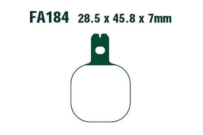 EBC BRAKES - GPFAX184HH GRAND PRIX (1 SET)