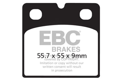 EBC BRAKES - FA018HH FULLY SINTERED
