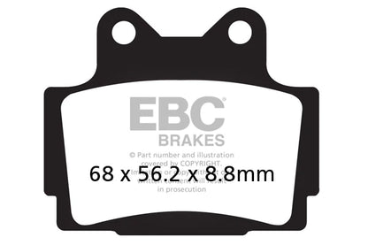 EBC BRAKES - FA104 ORGANIC