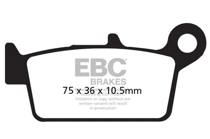 EBC BRAKES - SINTERED FA131R