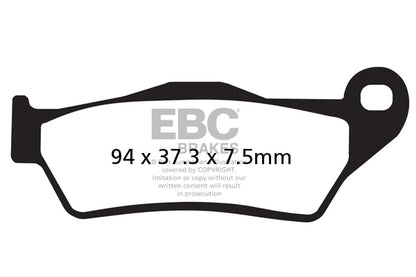 EBC BRAKES - MX181 MOTOCROSS RACE (FRONT)