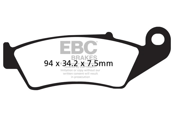 EBC BRAKES - MXS185 MOTOCROSS RACE (FRONT)