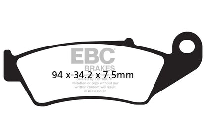 EBC BRAKES - MXS185 MOTOCROSS RACE (FRONT)