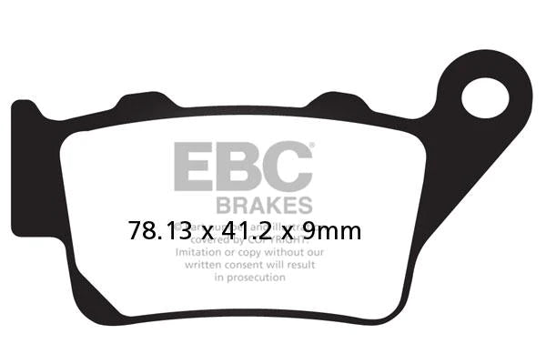 EBC BRAKES - FA213 ORGANIC (REAR)