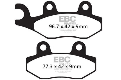 EBC BRAKES - FA228 ORGANIC