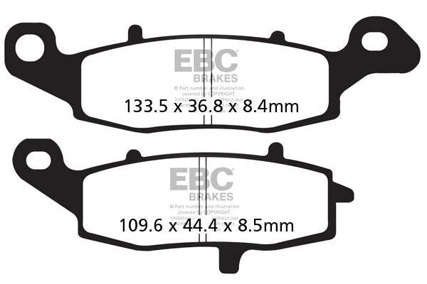 EBC BRAKES - FA229 ORGANIC
