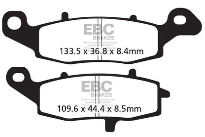EBC BRAKES - FA229 ORGANIC