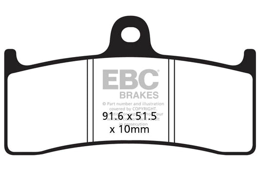 EBC BRAKES - FA249HH FULLY SINTERED