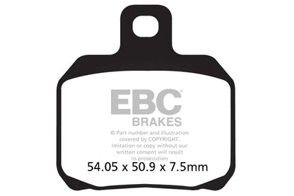 EBC BRAKES - FA266HH FULLY SINTERED (REAR)
