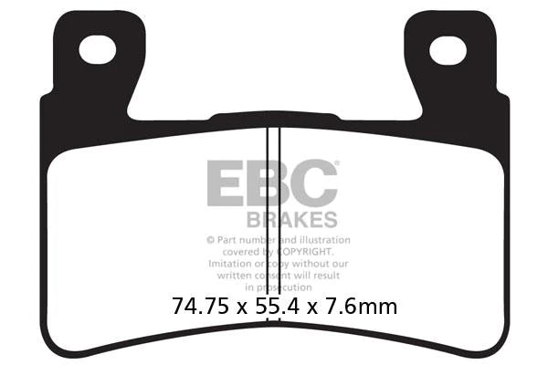 EBC BRAKES - GPFAX296HH GRAND PRIX (1 SET)