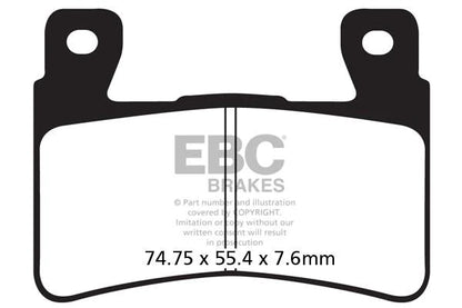 EBC BRAKES - GPFAX296HH GRAND PRIX (1 SET)
