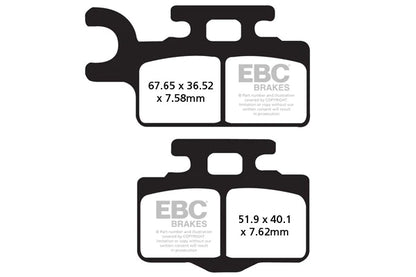 EBC BRAKES - SINTERED FA302R