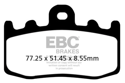 EBC BRAKES - FA335HH FULLY SINTERED