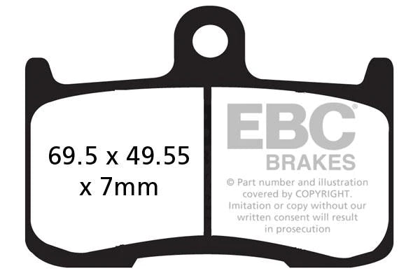 EBC BRAKES - GPFAX347HH GRAND PRIX (1 SET)