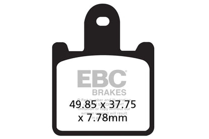 EBC BRAKES - FA417/4HH FULLY SINTERED (FRONT)