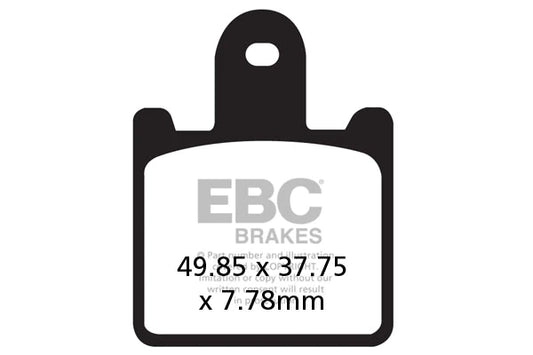 EBC BRAKES - FA417/4HH FULLY SINTERED (FRONT)