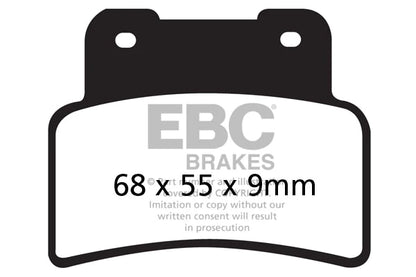 EBC BRAKES - FA432HH FULLY SINTERED