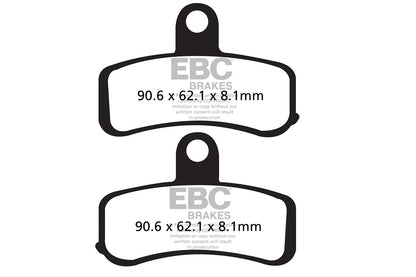 EBC BRAKES - FA457HH FULLY SINTERED (FRONT)