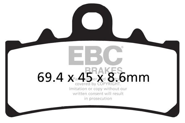 EBC BRAKES - EPFA606HH EXTREME PRO (PER ROTOR)