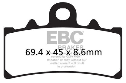 EBC BRAKES - EPFA606HH EXTREME PRO (PER ROTOR)