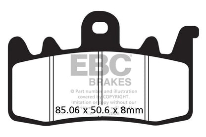 EBC BRAKES - BMW R1250GS FULLY SINTERED (2 SET FRONT)