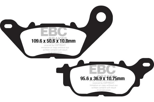 EBC BRAKES - GPFAX662HH GRAND PRIX (1 SET)