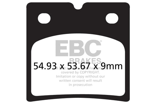 EBC BRAKES - FA696HH FULLY SINTERED