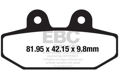 EBC BRAKES - FA710HH FULLY SINTERED
