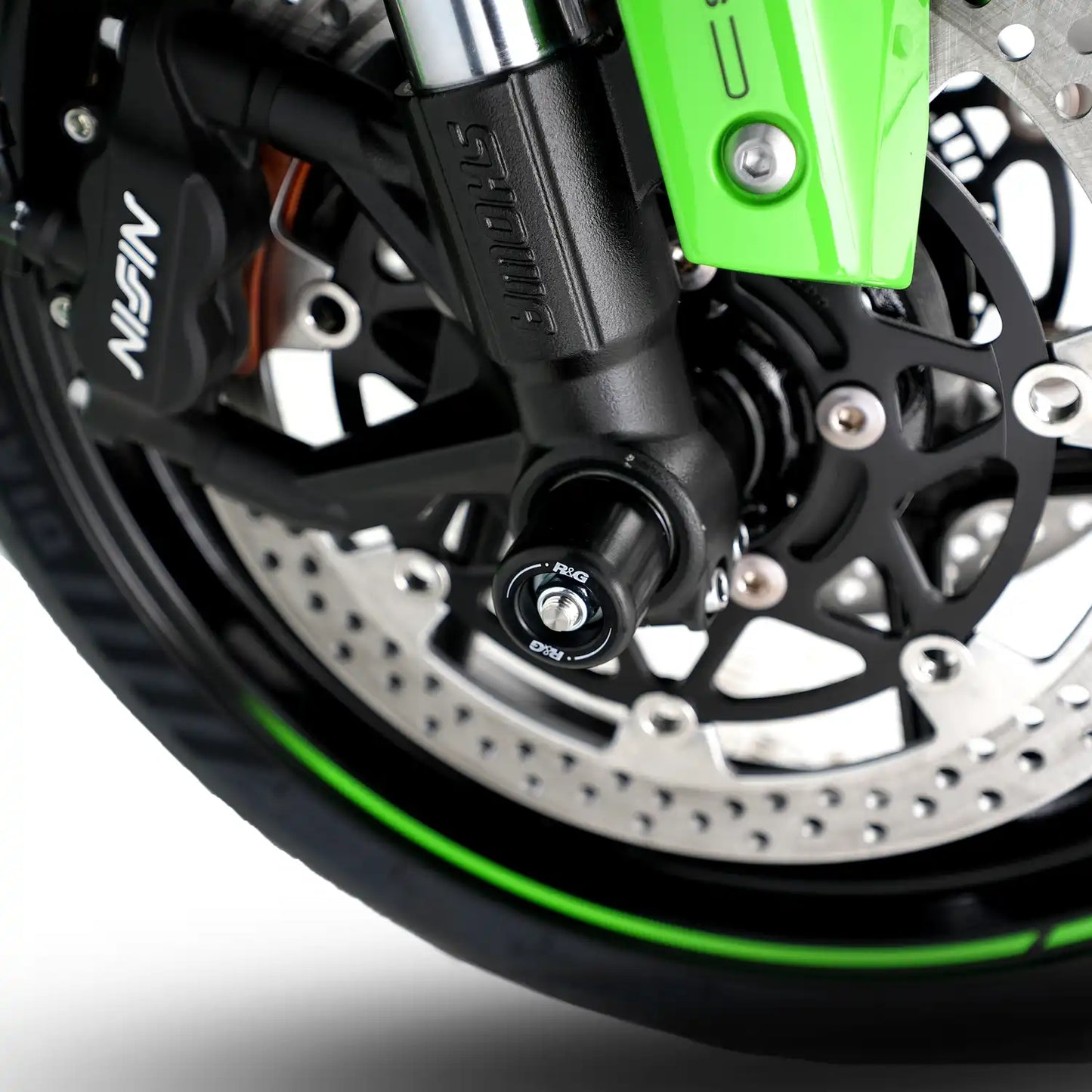 R&G Fork Protectors for Kawasaki ZX6R / Ninja 636 - FP0131BK