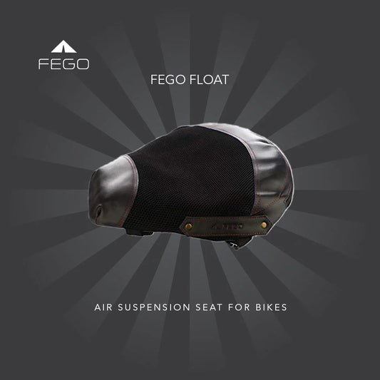 FEGO Float Black – Air Seat Cushion for Bikes