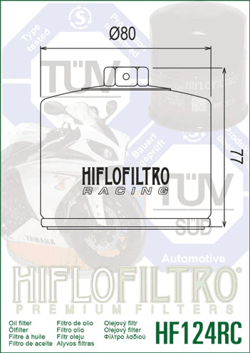 OIL FILTER 124 - HIFLO