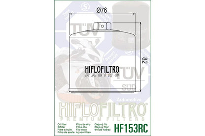 OIL FILTER 153 - HIFLO (RACE)
