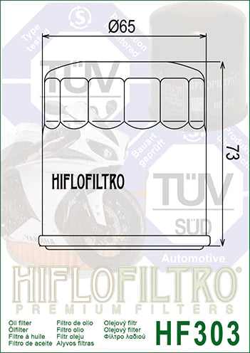 OIL FILTER 303 - HIFLO (STANDARD)