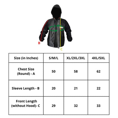 MOTOTECH Hurricane Rain Overjacket 2.0 - Dark Grey