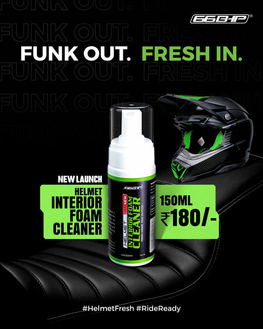 66bhp Helmet Interior Foam Cleaner 150ml