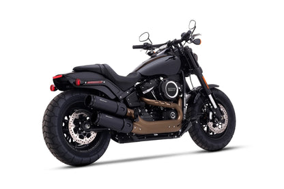 RINEHART 2018- MILWAUKEE EIGHT (M8) FAT BOB - 4.5 SLIP-ONS
