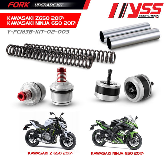 YSS SUSPENSION Fork Upgrade Kit Z650 & NINJA 650